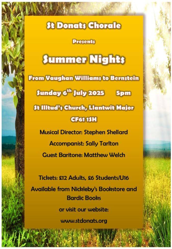 Summer Nights 6th July 2025